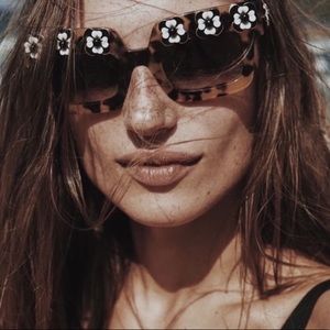 Prada S/S 2013 Poeme Tortiseshell Square Sunglasses